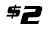 $2