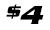 $4
